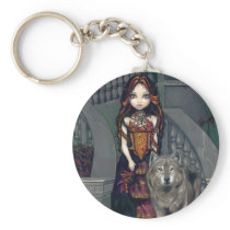 "Wolf Countess" Keychain