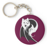 Wolf & Dragon Keychain