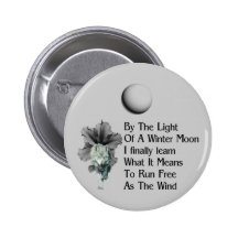Wolf Dreams Pinback Buttons
