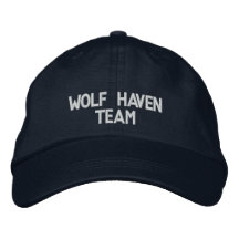 Wolf HavenTeam Embroidered Baseball Caps