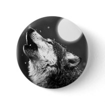 Wolf Howling at Moon