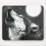 Wolf Howling at Moon