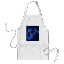 Wolf in moonlight (b) aprons
