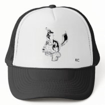Wolf KC (kirie cloths) Trucker Hats