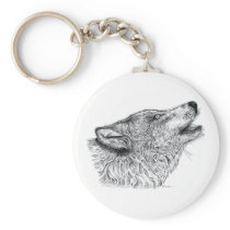 Wolf Key Chain