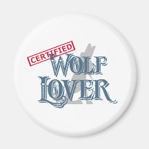 Wolf Lover Magnets