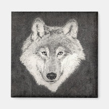 Wolf  Magnet