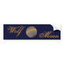 Wolf Moon Bumper Sticker