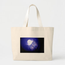 Wolf & Moon Canvas Bag