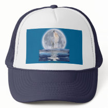 WOLF & MOON TRUCKER HATS