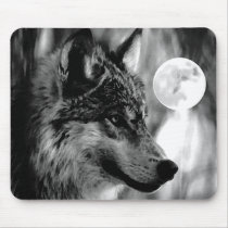 Wolf & Moon