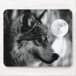 Wolf & Moon mousepads