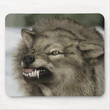 Wolf Mouse Mat