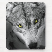Wolf mouse mouse pads