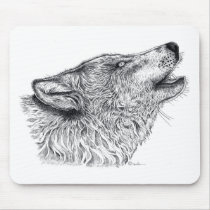Wolf Mousepad