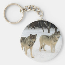 Wolf Pack Keychain