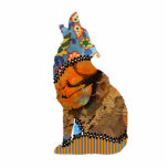 Wolf Patchwork Pet Ornament photo sculptures