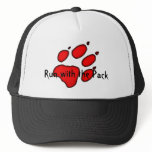 wolf paw, Run with the Pack hats