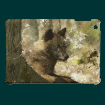 Wolf Pup Cute Animal Wolf-Lover ipad mini cases