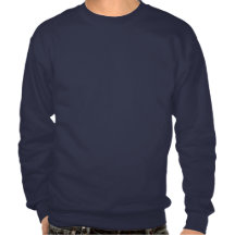 wolf shield pullover sweatshirt