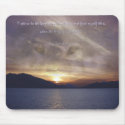 Wolf Spirit & Setting Sun Mousepad