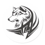 Wolf stickers