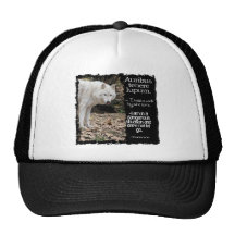 WOLF TERRENCE LATIN QUOTE TRUCKER HAT