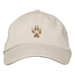 Wolf Track embroidered hats