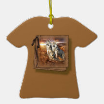 Wolf Trio Ornament