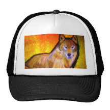 WOLF TRUCKER HATS