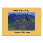 Wolf Watching Cards
