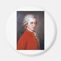 Wolfgang-amadeus-mozart 冷蔵庫マグネット