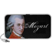 Wolfgang Amadeus Mozart Portable Speakers