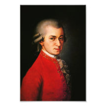 Wolfgang Amadeus Mozart portrait Photo