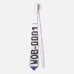 Wolfsburg License Plate Custom Tie