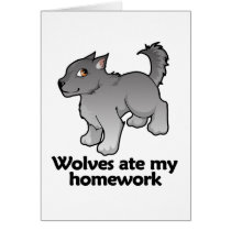 Wolves ate my homework cards