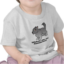 Wolves ate my homework t-shirts