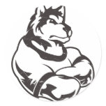 Wolves or Wolf Mascot stickers