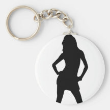 Woman 5 key chains