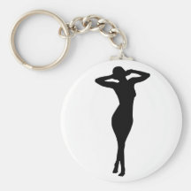 Woman 6 key chain