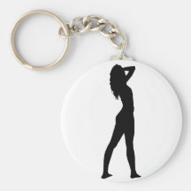 Woman 9 key chain