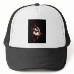 Woman fire hot flame romantic night hats