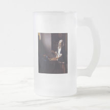Woman Holding a Balance Coffee Mugs