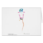 Woman in Blue cards