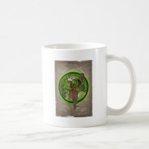Woman in Green (Headdress) Mugs