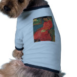 Woman In Red Dress By Paul Gauguin (Best Quality) pet clothing