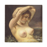 Woman in the Waves magnets