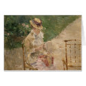 Woman Knitting, Berthe Morisot Fine Ar cards