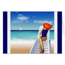 woman laying on the beach