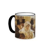 Woman of Fashion by James Tissot Mugs